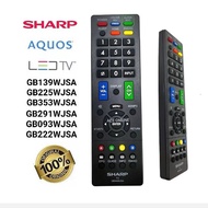 SHARP ORIGINAL LCD / LED TV REMOTE CONTROL GB349WJSA Compatible With BG225WJAS ,GB217WJSA1,GB215WJSA