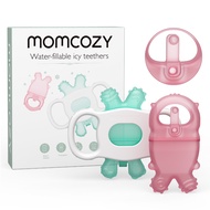 Momcozy Baby Teether Toys | Food Grade Silicone Teething Relief 0-6 Months | Toy 6-12 Months | Baby 