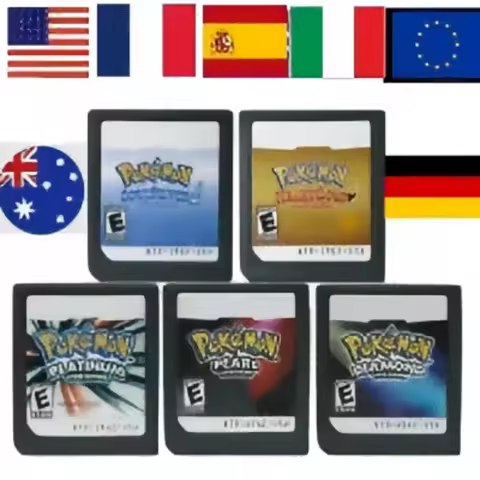DS Game Card Cartridge Pokemon USA/EUR Version For DS NDS 2DS 3DS NDSL NDSI Console