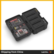 LP-E6 EN-EL15C NP-W235 FZ100 Camera Battery and Memory Card Case DSLR SLR Battery Organizer Storage 