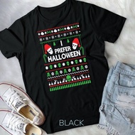 Funny I Prefer Halloween Christmas Best Ugly X-Mas T-Shirt