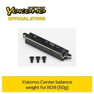 Yokomo Center balance weight for BD9 (50g) (B9-BW50)