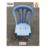 DH 3V -2B PLASTIC CHAIR (SET OF 5)  / DINING CHAIR / High Quality Stackable Plastic Chair (MARBLE WHITE)