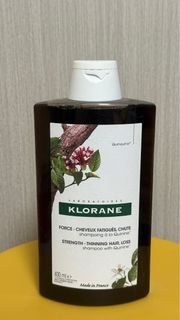 Klorane金雞納及有機雪絨花防脫髮洗髮水 400毫升