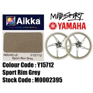 AIKKA Y15712 SPORT RIM GREY * YAMAHA 2K MOTOR PAINT