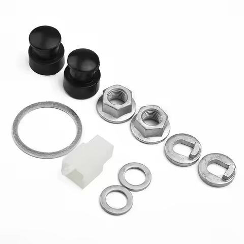 EBIKE Stainless Steel Screw Cap E-Bike Hub Motor Axle M12 Front Rear Lock Nut /Lock Washer /Spacer /