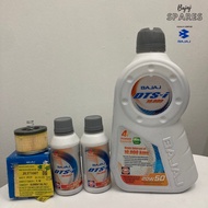 NS160 PULSAR BAJAJ ENGINE OIL 1.35L SET WITH OIL FILTER- ORING