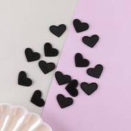 8pcs Heart Embroidered Iron-on Patch
