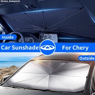 Chery Car Sunshade Umbrella Windshield Anti-UV Sun Visor For Chery Tiggo 4 8 7 Pro 5x Omoda 5 TJ-1 F