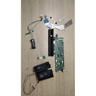 Sony KDL-40W650D Mainboard, LVDS, Button, Receiver, Ribbon, Wifi, Speaker. Used TV Spare Part LCD/LE