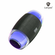 LENYES S808 Wireless Speaker S808 Fabric RGB Lamp Waterproof   360度立體聲環繞音樂低音炮藍牙USB Aux電纜音箱