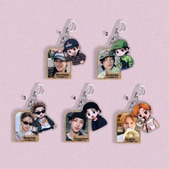 CORTIS Merchandise Support Pendant Anganho JAMES Zhao Yan Chengxuan Bag Keychain#7. 8al.shu #