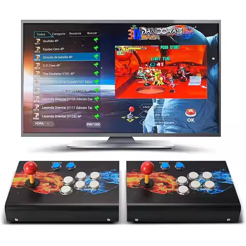 10000 Games in 1 Pandora Box Saga Arcade Game Console Support to Add Games Compatible PC Projector T