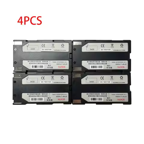 4PCS GPS RTK 7.4V 3400mAh BT-L7408W Battery For South S82 Ruide R90i / R6 Kolida K5 / K9 Sanding T66
