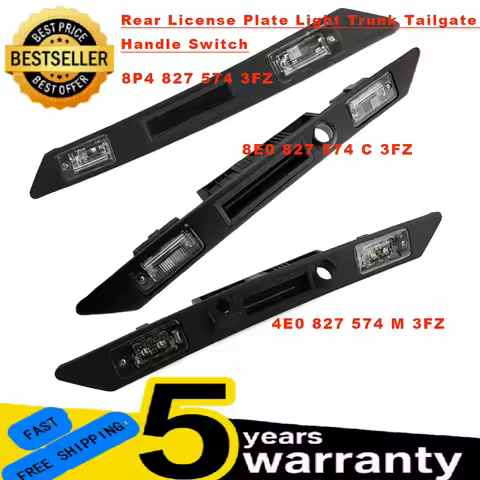 8P48275743FZ 8E0827574C3FZ New Trunk Tailgate Handle Switch For Audi A3 A4 A6 Q7 S4 S6 Easy Installa