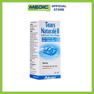 [Bundle of 3] Alcon Tears Naturale Ii Lubricant Eye Drops 15ml - By Medic Drugstore