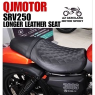 QJMOTOR SRV250 SRV 250 LONGER LEATHER SEAT MODIFIED MODIFY ACCESSORIES ACCESSORY