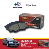 Olymas Front Brake Pad - Toyota Corona ST171 - D2126M (1set)