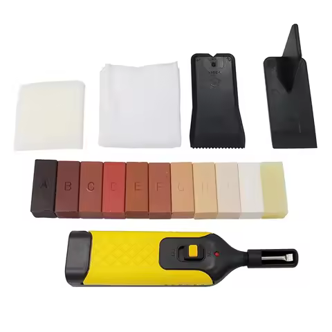 Floor Scratch Laminate Wax Cover Wood Repair Kit Dark Marker Stain Fix for Furniture and Counters