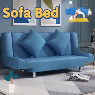 【MY seller】 ✤【High Quality】 Sofa Durable 2 Seater or 1 Seater Foldable Sofa Bed Design/Sofa/Sofa bed/Lazy sofa sofa bed