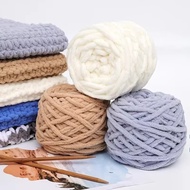 100g/ball Soft Cotton Handmade Knitting Yarn Knitting Hat Scarf Cushion Yarn Ball Woolen Fluffy Yarn