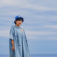 刺繡寬鬆棉麻洋裝 小丑魚