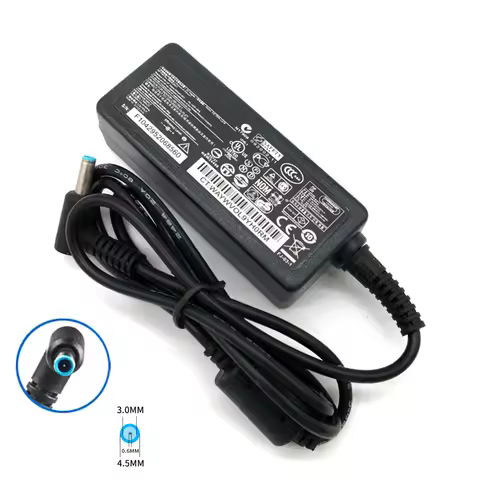 19.5V 2.31A 45W AC Power Adapter Laptop Charger for HP Pavilion 15-p066us/G6U18UA 740015-003 741727-