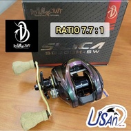 DEVIL CRAFT SILICA SG200H-SW SALTWATER BC BAITCASTING REEL MESIN PANCING BC