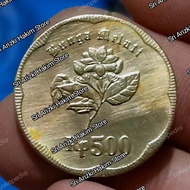 Uang Koin 500 Rupiah Bunga Melati Tahun 1991