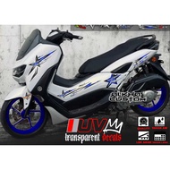 TRANSPARENT UV NMAX 155 V2 STAR DESIGN DECALS