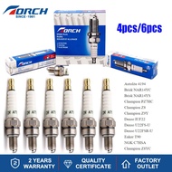 4pcs/6pcs Original Torch Spark Plug A7TC Alternative fr Champion Z8YC PZ7HC Denso U22FSR-U Candle C7