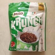 Milo krunch topping yogurt cake dessert ice cream snack chocolate drink biscuit