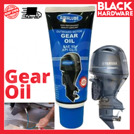 BLACK HARDWARE 350ml Aimalube Outboard Off Shore Protect Lubricant Bearing Motor Boat Engine Minyak Gear Oil Sae 90 API