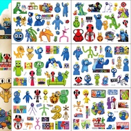 Rainbow Friends Tattoo Stickers Ro-blox Game Blue Monster Toys Cute Cartoon Kawaii