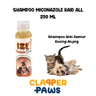 Izi MICONAZOLE Shampoo 250ml GROOMING Cat Dog Mushroom Shampoo