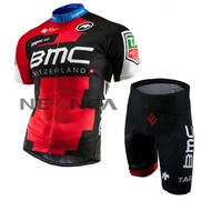 [READY STOCK]Cycling Jersey Short Set MTB Bike Clothing Outdoor Sports Clothes Quick Dry Breathable-ISUHCF018