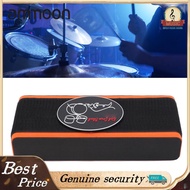 ammoon Bass Drum Rug Anchor for Drum Set Mat Carpet Rubber Stopper Non Slip Base Accessory Orange