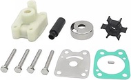 XRmarine 6E0-W0078-00 Water Pump Impeller Repair Kit with Housing Replacement for Yama-ha Outboard M