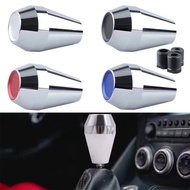 JDM Style Electroplate Shift Knob Auto Diamond Manual Stick Adapters Car Gear Knob Silver Black Blue