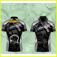 2025 NEW JERSEY SECURITY FULL PRINTING POLO SHIRT POLO SHIRT T SHIRT 3D Shirt Full Sublimation for M