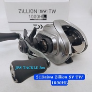21Daiwa ZILLION SV TW 1000HL left handle baitcasting reel