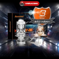 AOZOOM Mini H4 LED Ball Light 40W Cos 75W Headlight, Aozoom H4 LED Ball Light for Cars and Motorcycl