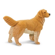 Safari Ltd. Golden Retriever Figurine - Detailed 4.5" Plastic Model Figure - Fun Educational Play To