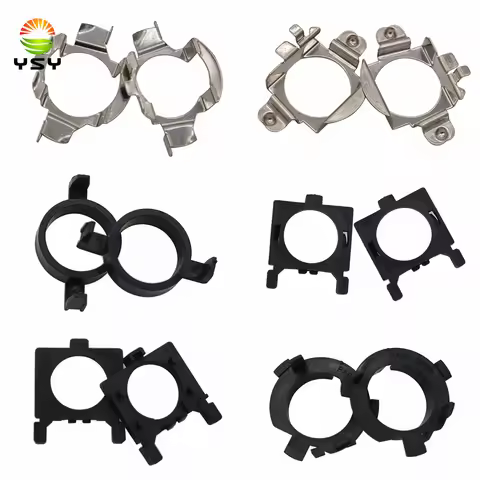 H7 LED Headlight Bulb Base Retainer Holder Adapter Socket Headlamp Mount Stand For Nissan Buick Merc