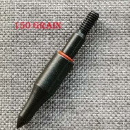 12pcs ID6.2mm 60 75 100 125 150 Grain Arrow Heads Target Point Arrowhead Tips for Hunting Accessorie