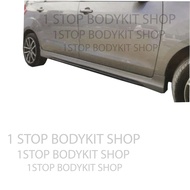 PROTON ERTIGA SIDE SKIRT POLYURETHANE (PU) SKIRT LIP BODYKIT