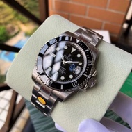 NFactory Rolex Men's Watch Couple's Same New41mmWater Ghost Submariner Watch Solid Beam Axle Water Ghost LaborsGreen Submariner Black Water Ghost904Fine Steel Diving Watch RolexMatchingCal.3235Integrated Movement Mechanical Watch