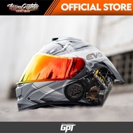 EVO HELMET GT PRO RR Full Face (DUAL VISOR) w/ free clear lens