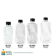 COFFEE PLASTIC BOTTLE / OVAL PLASTIC BOTTLE 200ML, 350ML, 450ML & 500ML