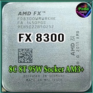 ซีพียู CPU AMD FX8300 3.3 GHz Turbo 4.2 GHz (8คอ 8เทรด) ฟรีซิลิโคน1ซอง FX 8300